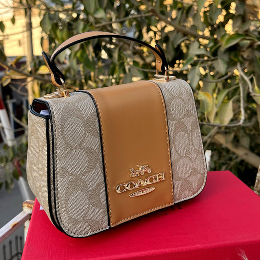 Elvora Tabria Flap Crossbody Bag Coach