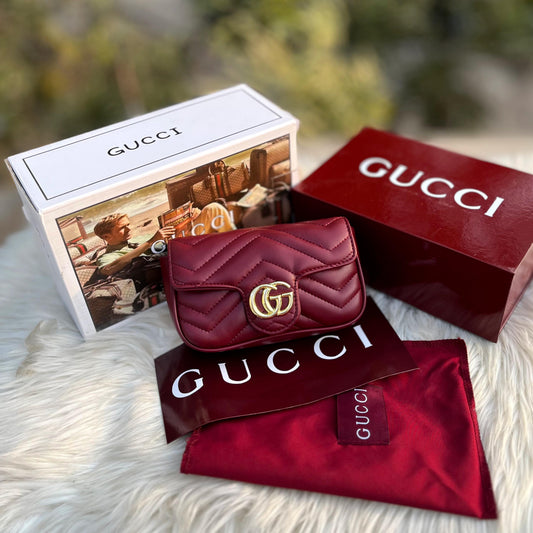 Elvora Tabria Flap Crossbody Bag Gucci Marmont