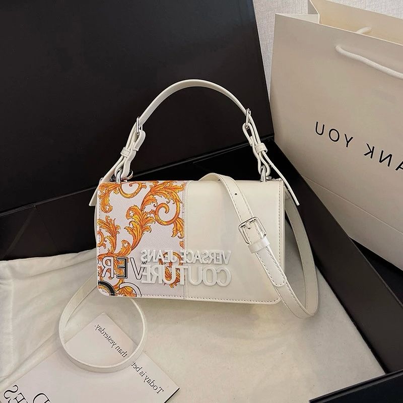 Elvora Tabria Flap Crossbody Bag Premium Versace