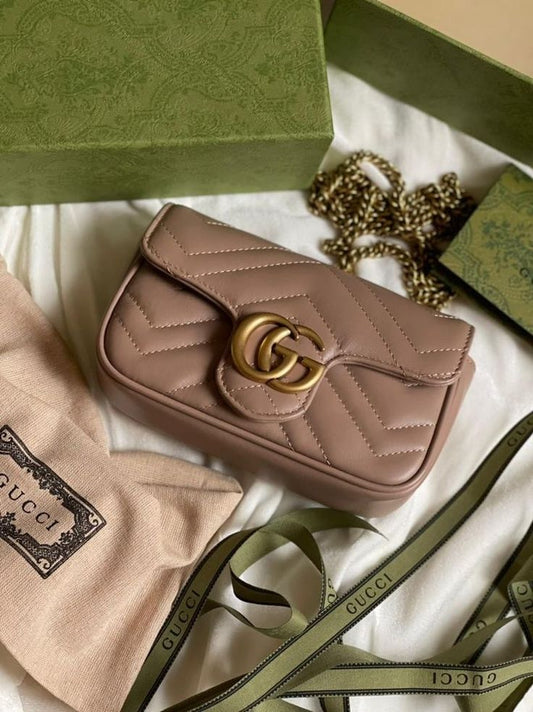 Elvora Tabria Flap Crossbody Bag Gucci Marmont